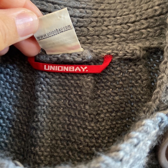 Cute cowl neck style cardigan in size L - Picture 6 of 10